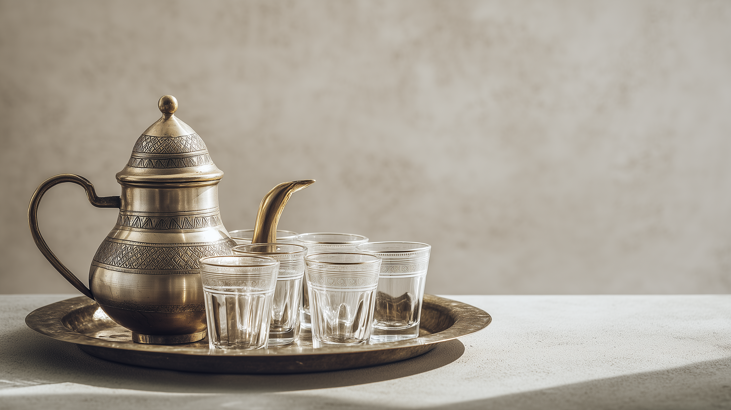 Decorative tea leaf icon